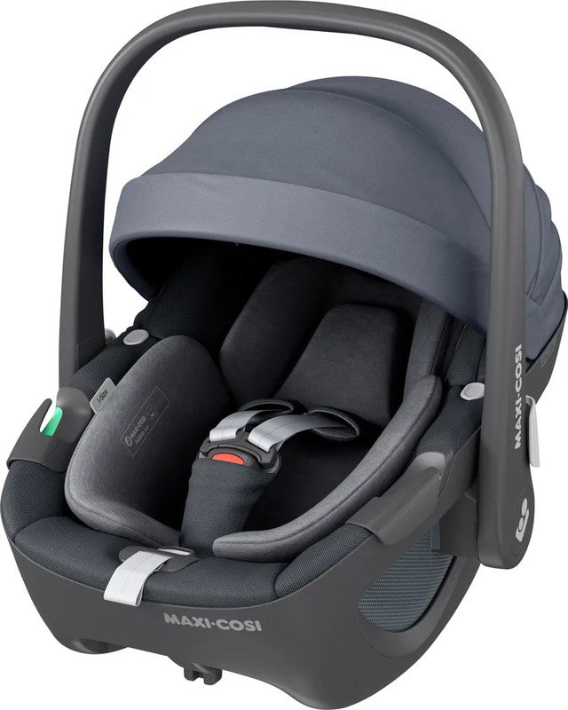 Maxi-Cosi Pebble 360 i-Size – Rotations-Babyschale 0-15 Monate, Essential Graphite