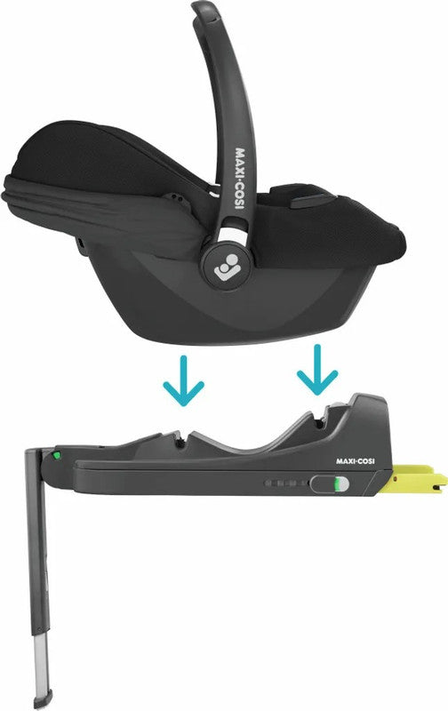 Maxi-Cosi CabrioFix i-Size Babyschale – federleicht (3,2 kg) mit Sonnenverdeck & Neugeboreneneinlage