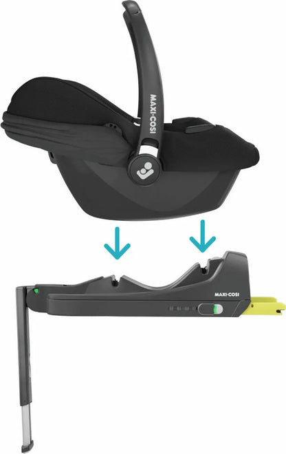 Maxi-Cosi CabrioFix i-Size Babyschale – federleicht (3,2 kg) mit Sonnenverdeck & Neugeboreneneinlage