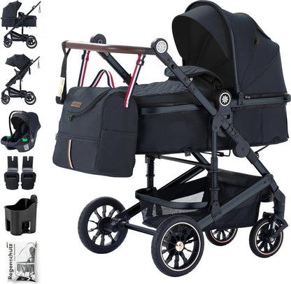 Daliya NEOMOVE 3‑in‑1 – Der komplette Kinderwagen für Stadt & Gelände