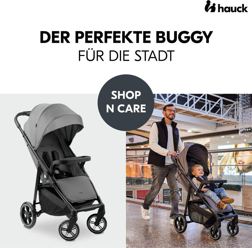 Hauck Shop N Care – kompakter Buggy bis 25 kg mit Snacktablett