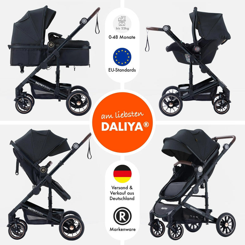 Daliya NEOMOVE 3‑in‑1 – Der komplette Kinderwagen für Stadt & Gelände