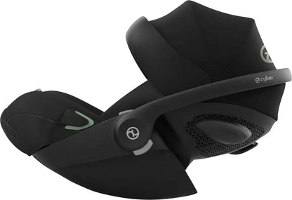 Cybex Cloud G i-Size – Babyschale 0–13 kg mit Liegefunktion & XXL-Sonnenverdeck – Moon Black