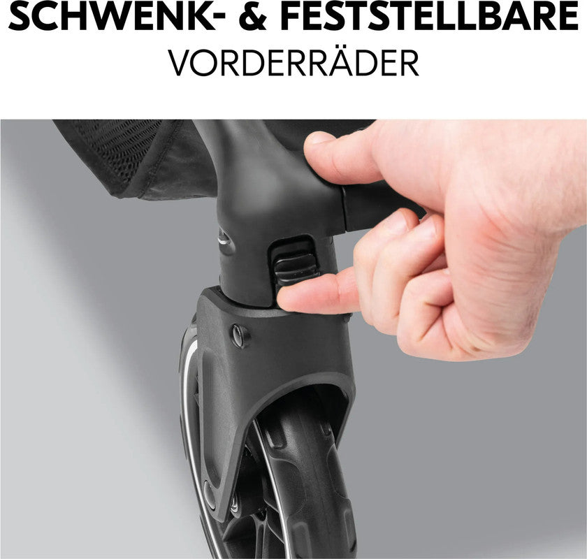 Hauck Shop N Care – kompakter Buggy bis 25 kg mit Snacktablett