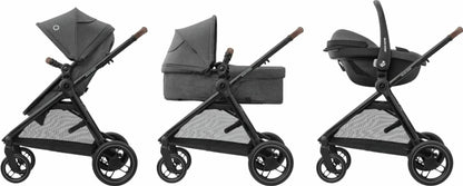 Maxi‑Cosi Zelia S Trio – Komplettes 3‑in‑1 Reisesystem von Geburt bis 4 Jahre