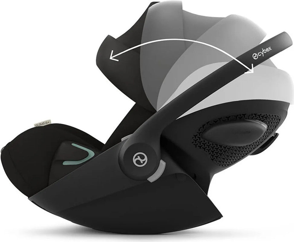 Cybex Cloud G i-Size Plus Babyschale – Moon Black – 0–24 Monate