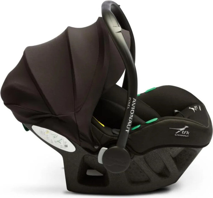 Avionaut Babyschale Pixel Pro 2.0 C – leicht, sicher und komfortabel – Schwarz