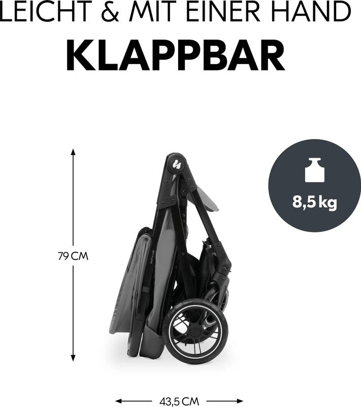 Lionelo Emma – kompakter Kinderwagen mit Liegefunktion und Komfort