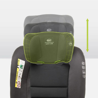 4BABY Matt-Fix I-Size Kindersitz 360° drehbar, ISOFIX, 0–36 kg, 40–150 cm – Schwarz