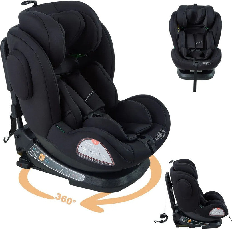 FableKids NOBLE Kindersitz – 360° drehbar, Isofix, i-Size 40–150 cm