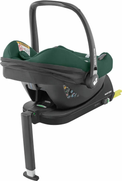 Maxi-Cosi CabrioFix i-Size – Babyschale 0–12 Monate, nur 3,2 kg, mit Sonnenverdeck – Grün