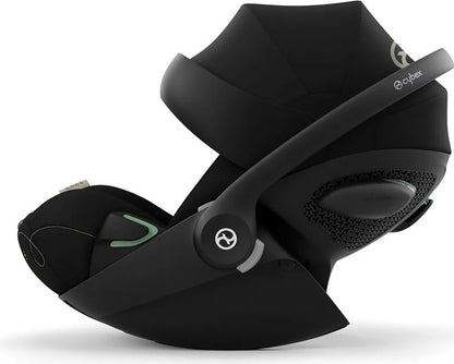 Cybex Cloud G i-Size – Babyschale 0–13 kg mit Liegefunktion & XXL-Sonnenverdeck – Moon Black