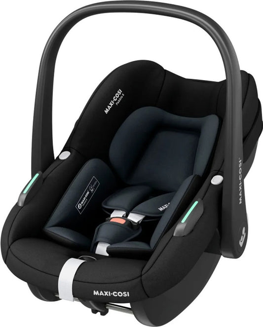 Maxi-Cosi Pebble i-Size Babyschale – 0–15 Monate, 40–83 cm, Tonal Black